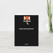 No Kings Greeting Card Kaart (Achterkant)