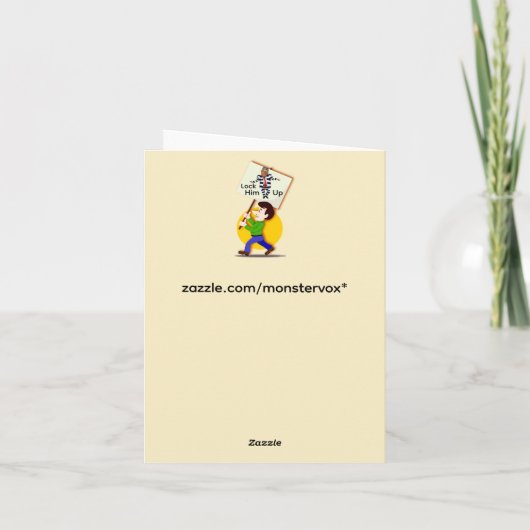 No Kings Greeting Card Kaart (Achterkant)