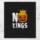 No Kings Halloween Wijn Etiket (Enkel label)