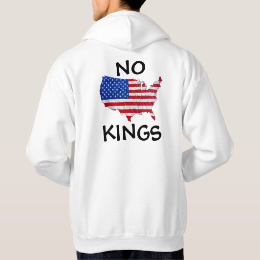 NO KINGS HOODIE (Achterkant)