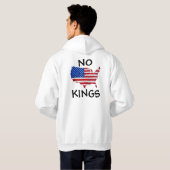 NO KINGS HOODIE (Achterkant volledig)