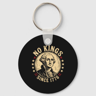 No Kings in America 1776 Save Democracy Verenigde  Sleutelhanger