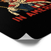 No Kings In America Anti-Donald No Kings Day Class Poster (Hoek)