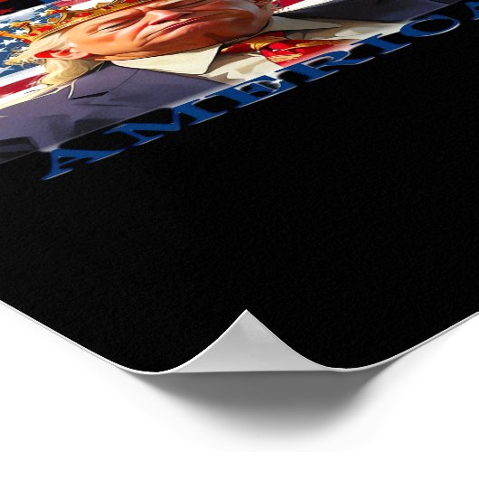 No Kings In America Anti-Trump Creative Design Poster (Hoek)