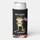 No Kings in America Anti-Trump Protest  Seltzer Blikjeskoeler (Seltzer Voorkant)