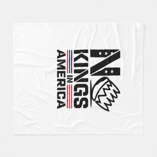 No Kings In America Baby Creative Style Fleece Deken (Voorkant (Horizontaal))