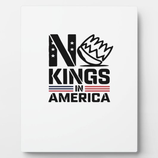 No Kings In America Baby Creative Style Fotoplaat (Voorkant)
