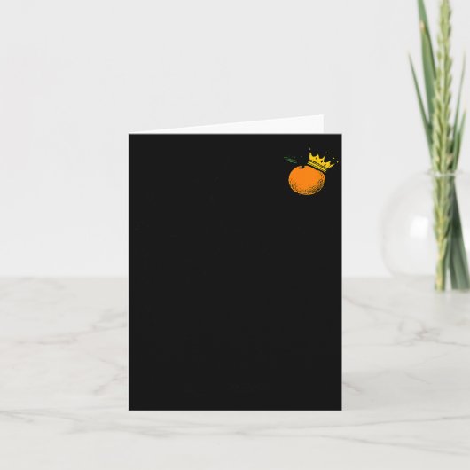 No Kings In America Black Cat Funny Litical Meme F Kaart (Voorkant)