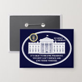 No Kings in America Button (Voorkant / Achterkant)