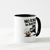 No Kings In America Classic Bold Casual Mok (Voorkant rechts)