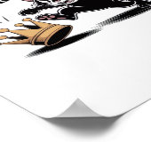 No Kings In America Classic Bold Casual Poster (Hoek)