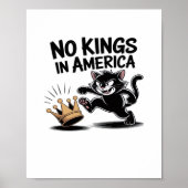No Kings In America Classic Bold Casual Poster (Voorkant)