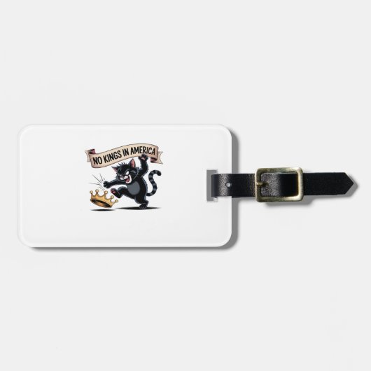 No Kings In America Classic Creative Style Bagagelabel (Voorkant horizontaal)
