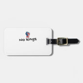 No Kings In America Classic Minimal Clean Bagagelabel (Voorkant horizontaal)