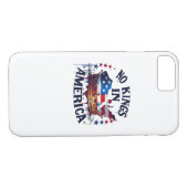 No Kings In America Classic Retro Cool Case-Mate iPhone Case (Achterkant (Horizontaal))