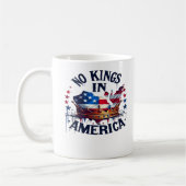 No Kings In America Classic Retro Cool Koffiemok (Links)