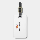 No Kings In America Classic Retro Style Bagagelabel (Voorkant verticaal)