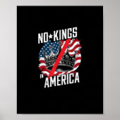 No Kings In America Court Ruling Protest Save Poster (Voorkant)