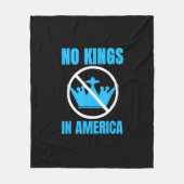 No Kings In America Court Ruling Saying Fleece Deken (Voorkant)