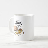No Kings In America Creatief Ontwerp Koffiemok (Voorkant links)