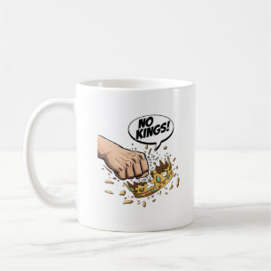 No Kings In America Creatief Ontwerp Koffiemok