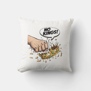 No Kings In America Creatief Ontwerp Kussen