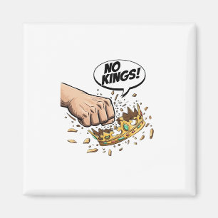 No Kings In America Creatief Ontwerp Magneet