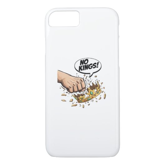 No Kings In America Creative Design Case-Mate iPhone Case (Achterkant)