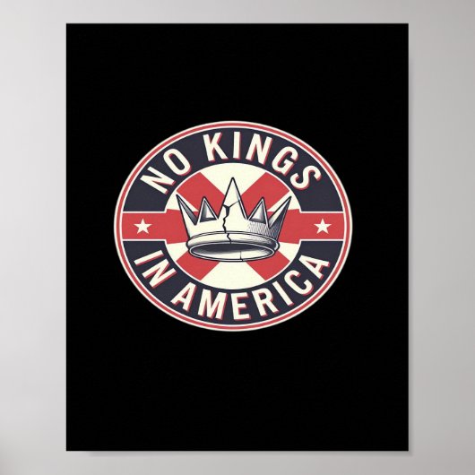 No Kings In America Creative Style Poster (Voorkant)