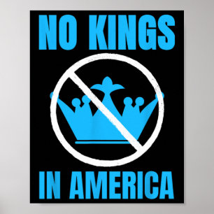 No Kings in America Democracy Court Uitspraak Geze Poster