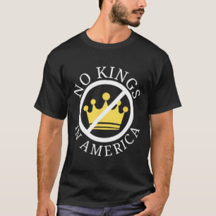 No Kings in America Democracy Court Uitspraak Geze T-shirt