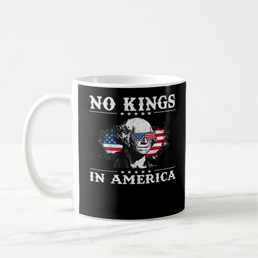No Kings In America Doge Classic Funny Meme Koffiemok (Links)