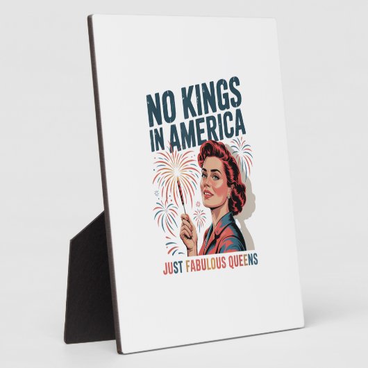 No Kings In America Fabulous Queens Pride 2025 Des Fotoplaat (Zijkant)