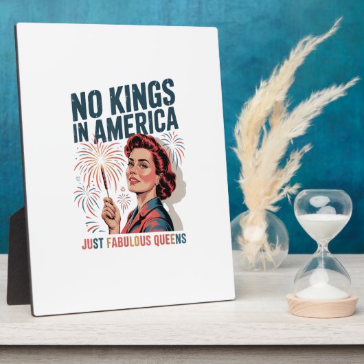 No Kings In America Fabulous Queens Pride 2025 Des Fotoplaat (Zijkant)