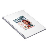 No Kings In America Fabulous Queens Pride 2025 Des Notitieboek (Rechterzijde)