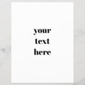 No Kings in America  Flyer (Achterkant)