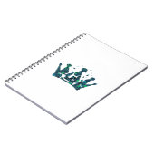 No Kings In America Freedom Aesthetic Notitieboek (Linkerzijde)