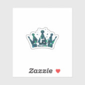 No Kings In America Freedom Aesthetic Sticker (Vel)