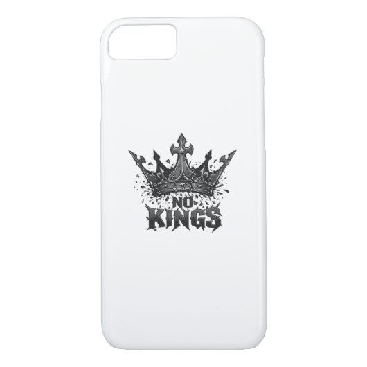 No Kings In America Minimal Clean Case-Mate iPhone Case (Achterkant)