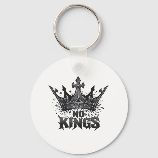 No Kings In America Minimal Clean Sleutelhanger (Voorkant)