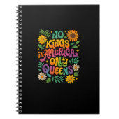 No Kings In America Only Queens Funny Queer Gay Pr Notitieboek (Voorkant)