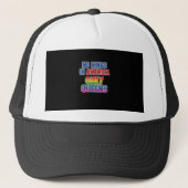 No Kings In America Only Queens Funny Queer Gay Pr Trucker Pet (Voorkant)