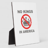 No Kings In America Patriotic Casual Fotoplaat (Zijkant)