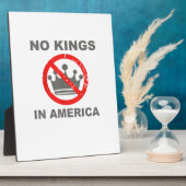 No Kings In America Patriotic Casual Fotoplaat (Zijkant)