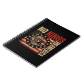 No Kings In America Patriotic Grunge Classic Vinta Notitieboek (Linkerzijde)