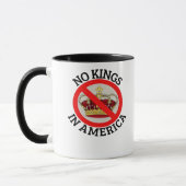 No Kings In America Patriotic Style Mok (Links)