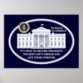 No Kings in America Poster (Voorkant)