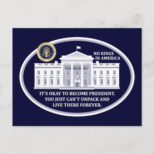 No Kings in America Postkaarten (Voorkant)