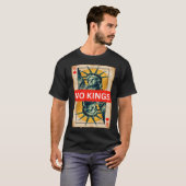 No kings in America resist 50501 movement T-shirt (Voorkant volledig)