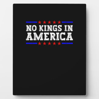 No Kings In America Resist Retro Vintage Graphic Fotoplaat
